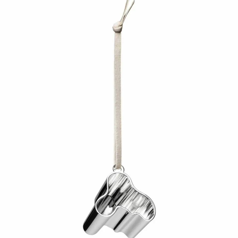 Aalto ornament 3 cm, silver
