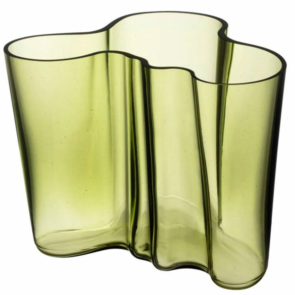 Aalto vas 12 cm, grön