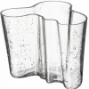 Aalto vas 16 cm, klart bubbelglas