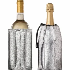 Active vin- och champagnekylare 2-pack, silver