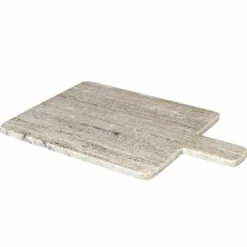 Adam serveringsbricka 45 × 30 cm, brun marmor