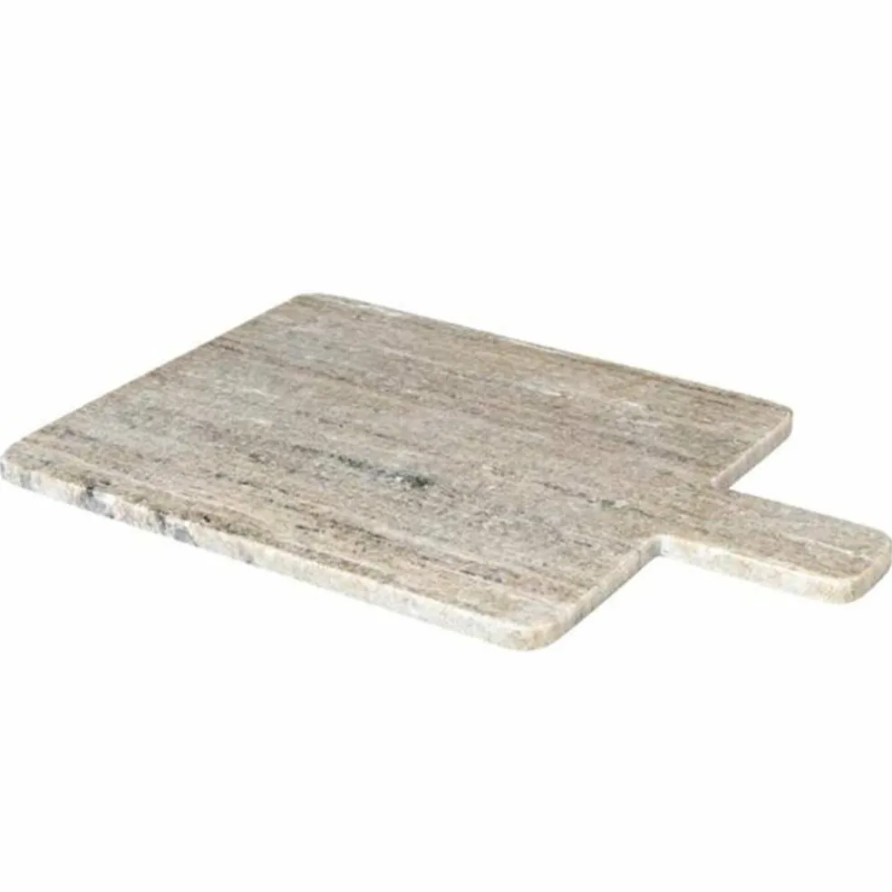 Adam serveringsbricka 45 × 30 cm, brun marmor