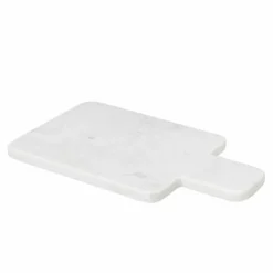 Adam serveringsbricka 30 × 17 cm, vit marmor