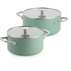 Advanced Hard Anodized kokkärlsset 20 & 24 cm, cardamom