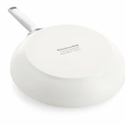Advanced Hard Anodized stekpanneset 24 & 28 cm, porslinsvit