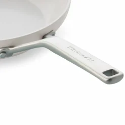 Advanced Hard Anodized stekpanneset 24 & 28 cm, porslinsvit