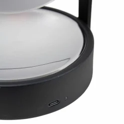 A-Flash portabel lampa 22 cm, svart