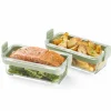 Airfryerform glas rektangulär 2-pack