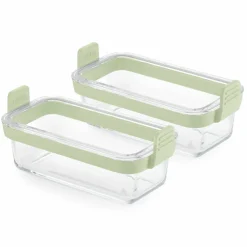 Airfryerform glas rektangulär 2-pack
