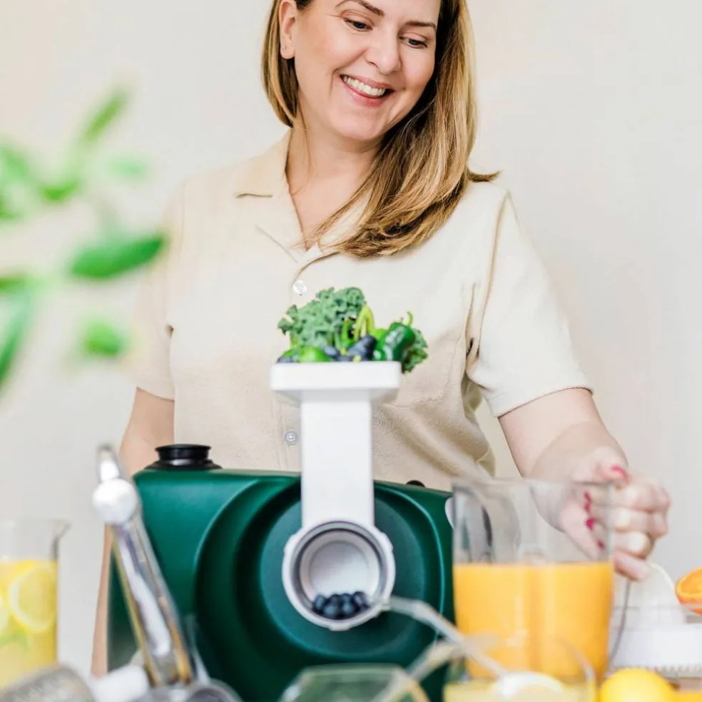 AKM 6230 Go Green köksassistent, glossy vit