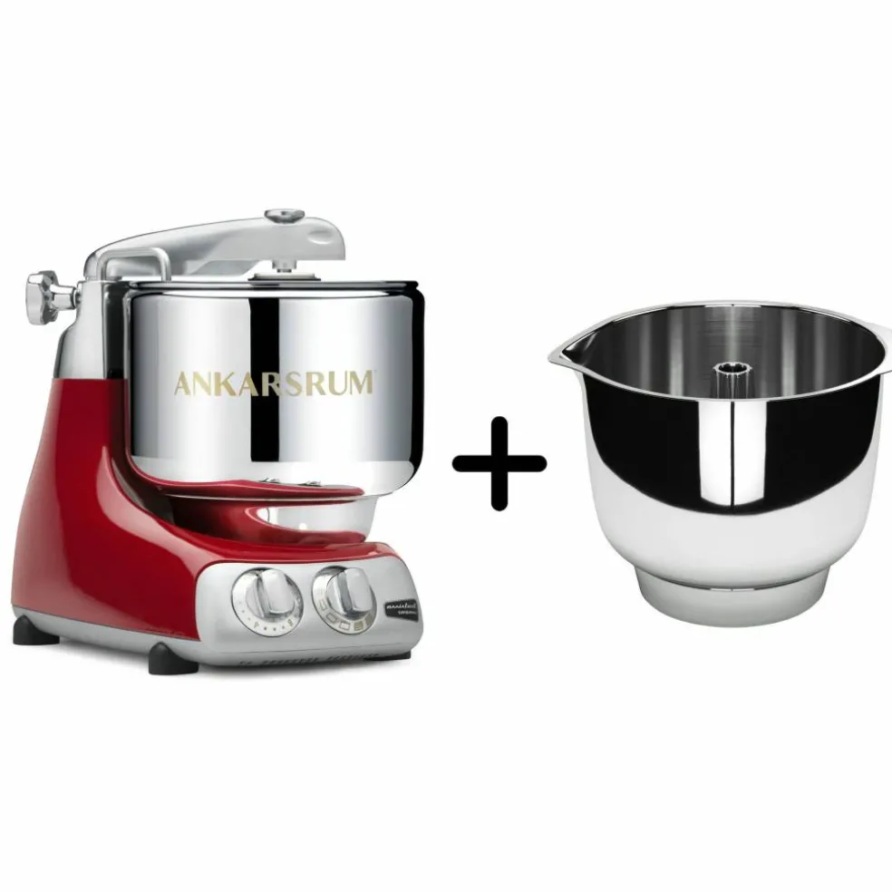 AKM 6230 köksmaskin + Assistent Original vispskål, creme