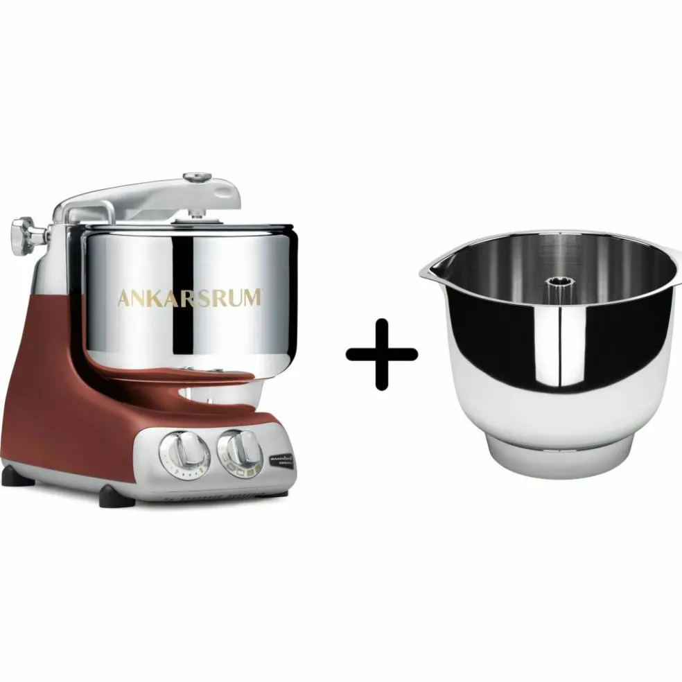 AKM 6230 köksmaskin + Assistent Original vispskål, creme