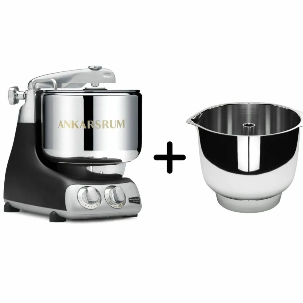 AKM 6230 köksmaskin + Assistent Original vispskål, silver