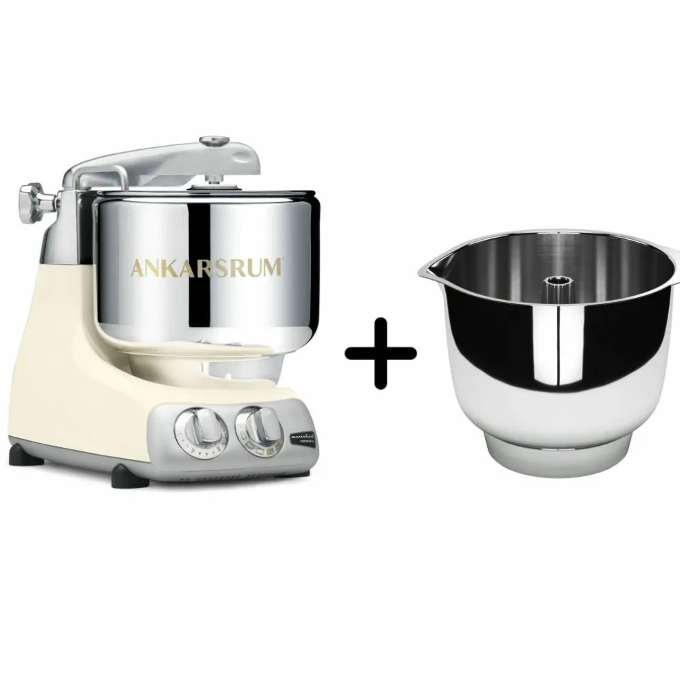 AKM 6230 köksmaskin + Assistent Original vispskål, harmony beige