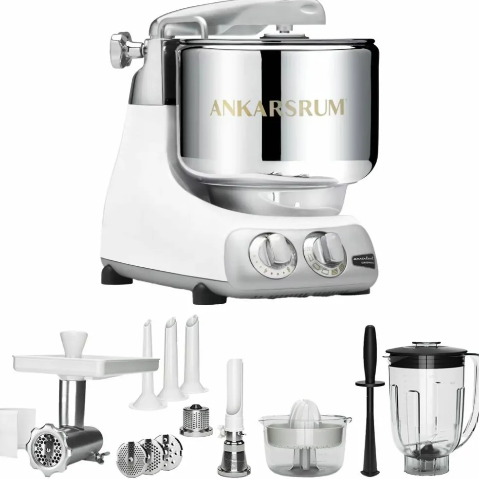 AKM 6230 Köksmaskin + Deluxepaket, White