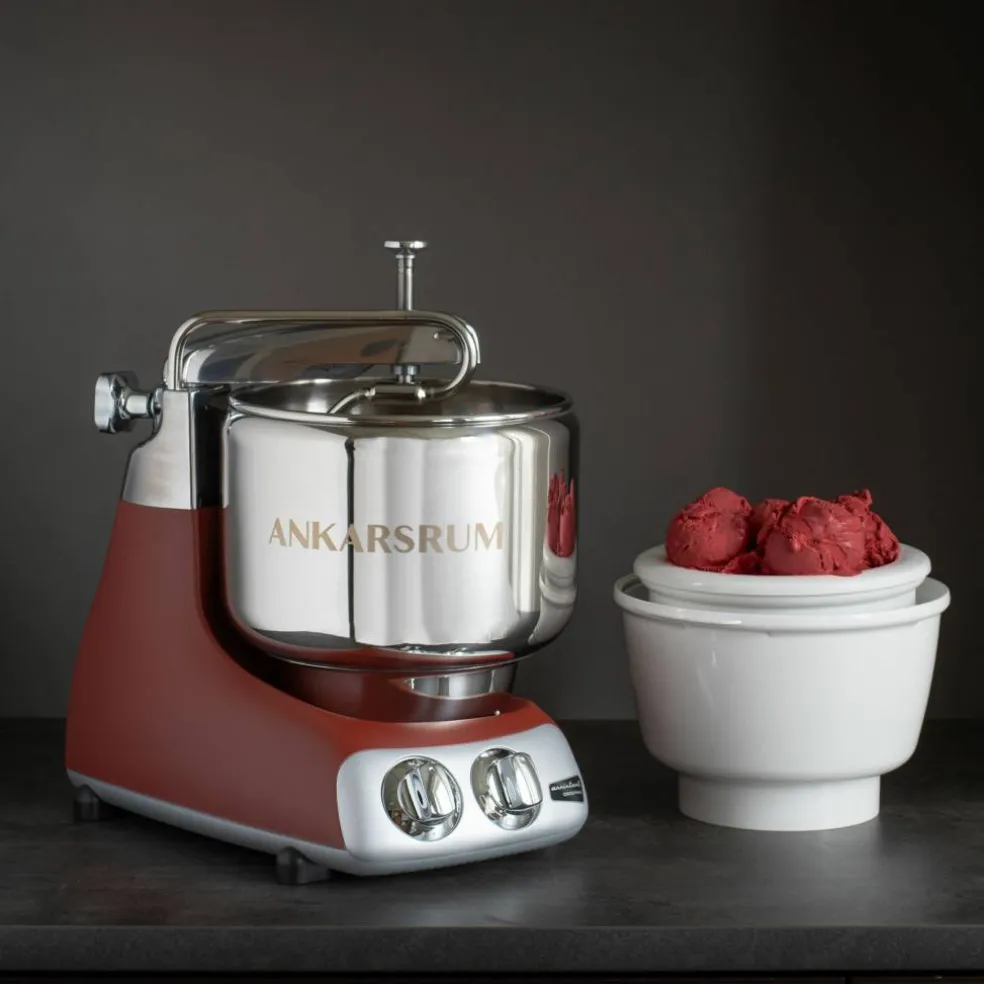 AKM 6230 köksmaskin med glassmaskin, royal blue
