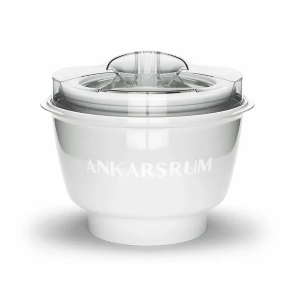 AKM 6230 köksmaskin med glassmaskin, glossy white