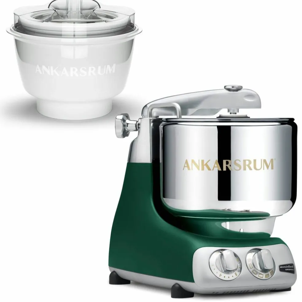 AKM 6230 köksmaskin med glassmaskin, light creme