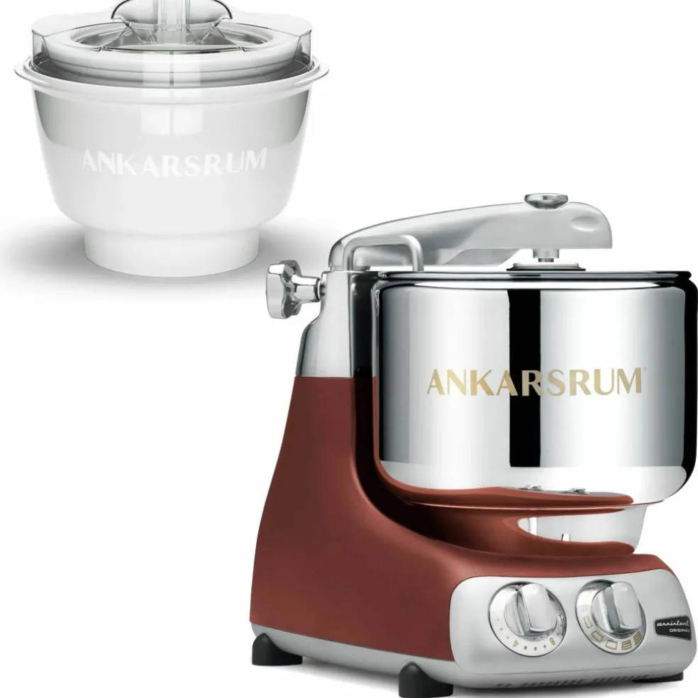 AKM 6230 köksmaskin med glassmaskin, coral crush