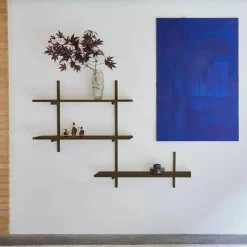 A-Light Shelf vägghylla 90x30 cm, olivgrön