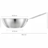 All Steel wok 28 cm