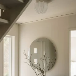 Anna Mini Linen Plafond, vit