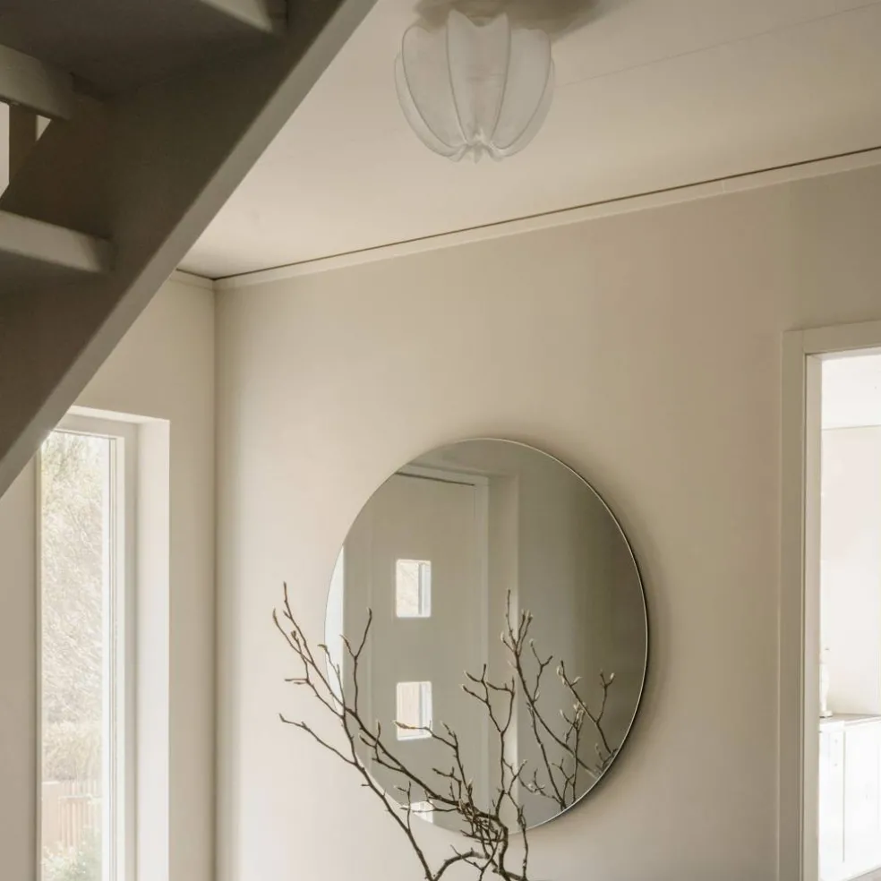 Anna Mini Linen Plafond, vit
