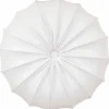 Anna plafond, bomull, vit, 80 cm