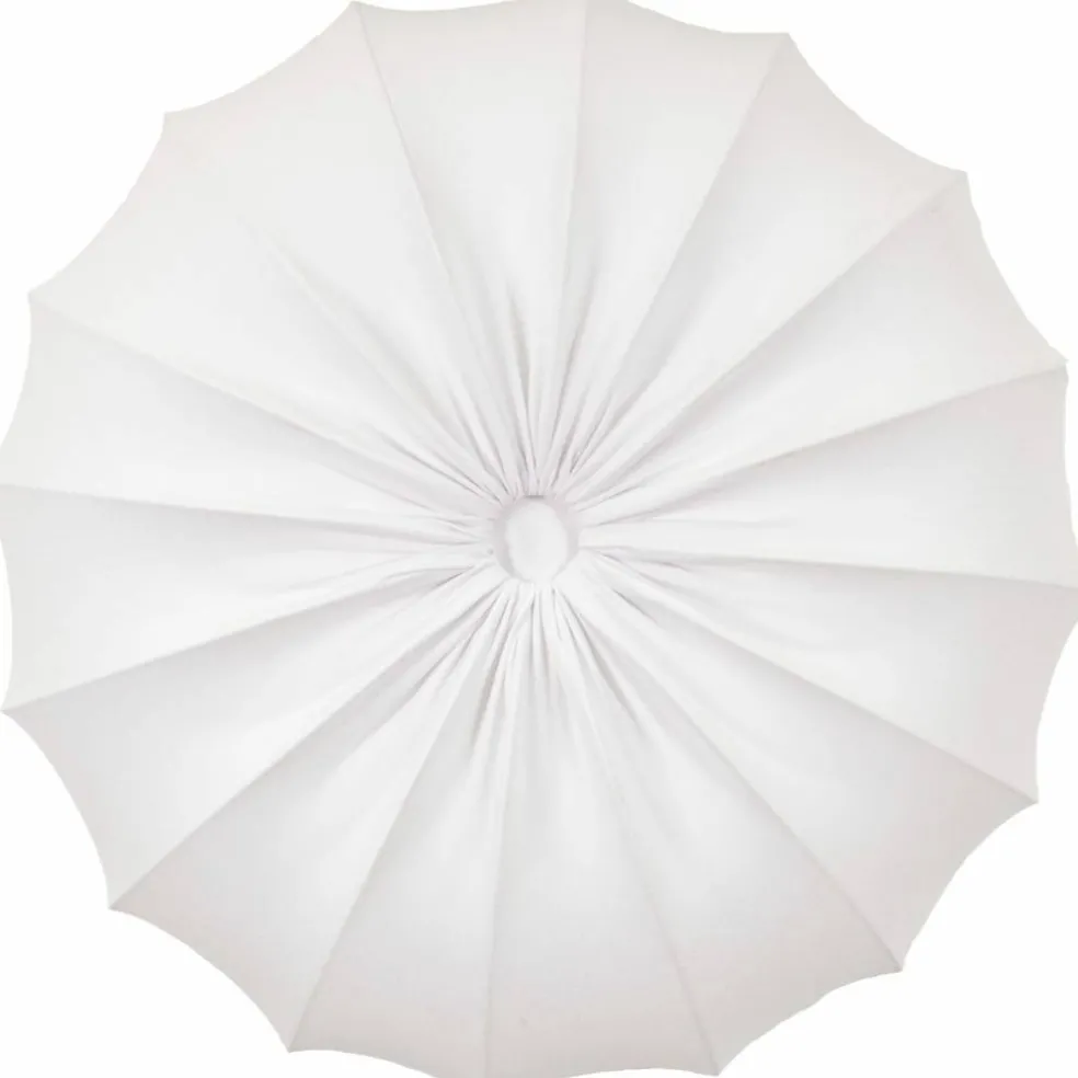 Anna plafond, bomull, vit, 60 cm