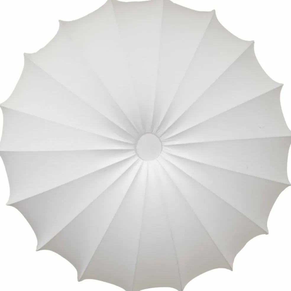 Anna plafond, bomull, vit, 60 cm