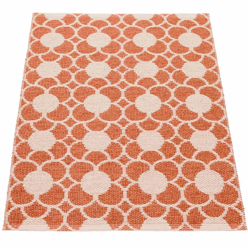 Anya matta 100 × 70 cm, brick/pearl pink
