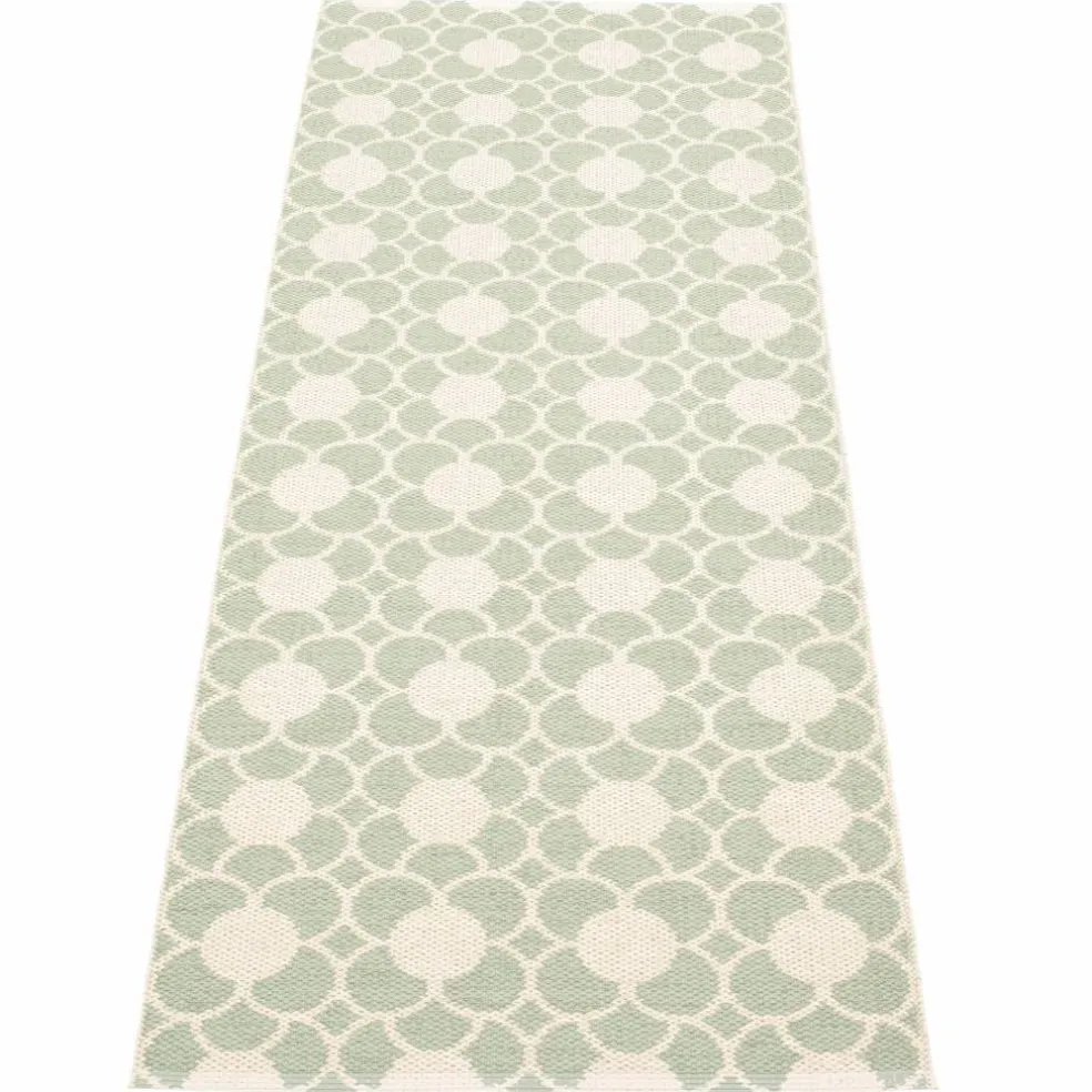 Anya matta 200 × 70 cm, misty mint/vanilla