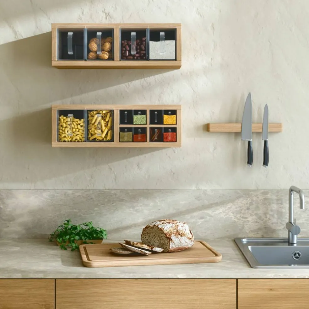 A-Organizer hylla 17 x 18 x 52 cm, 10 skäppor