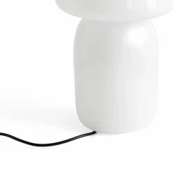 Apollo Portable bordslampa, white glass