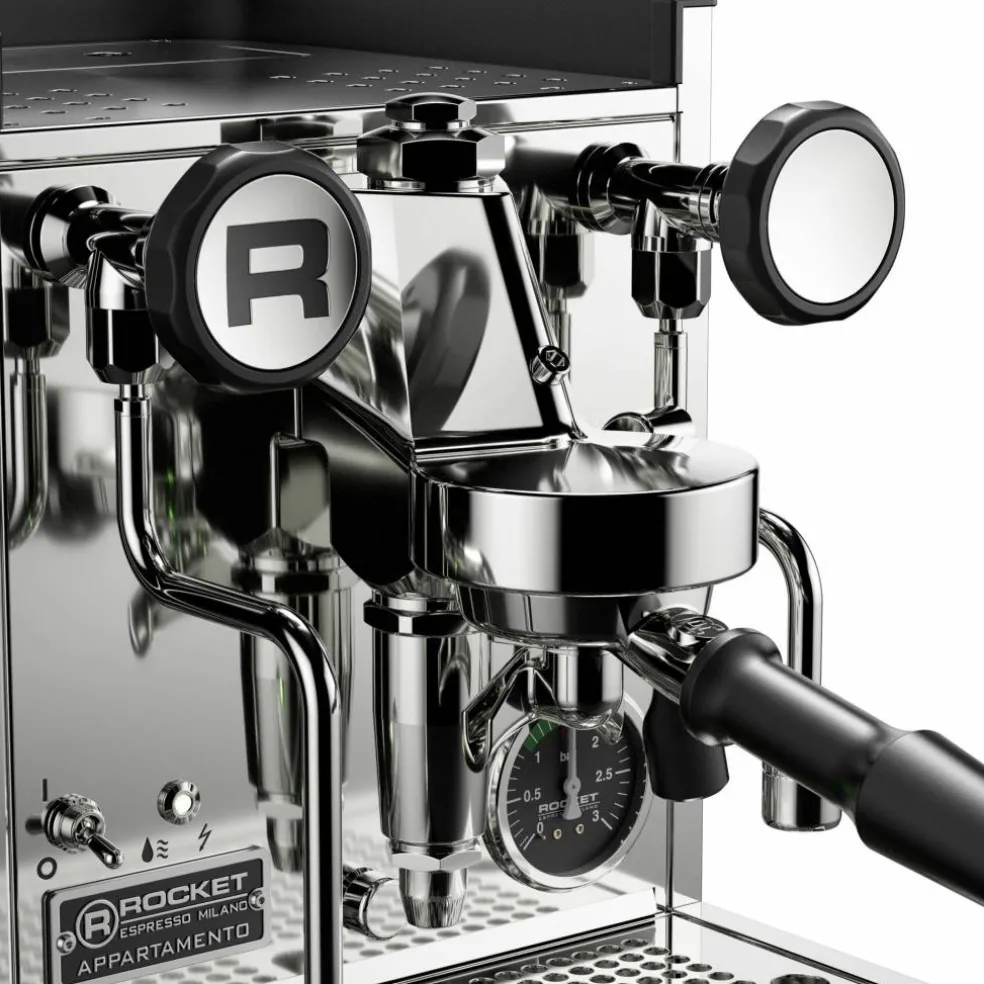 Appartamento TCA espressomaskin, svart