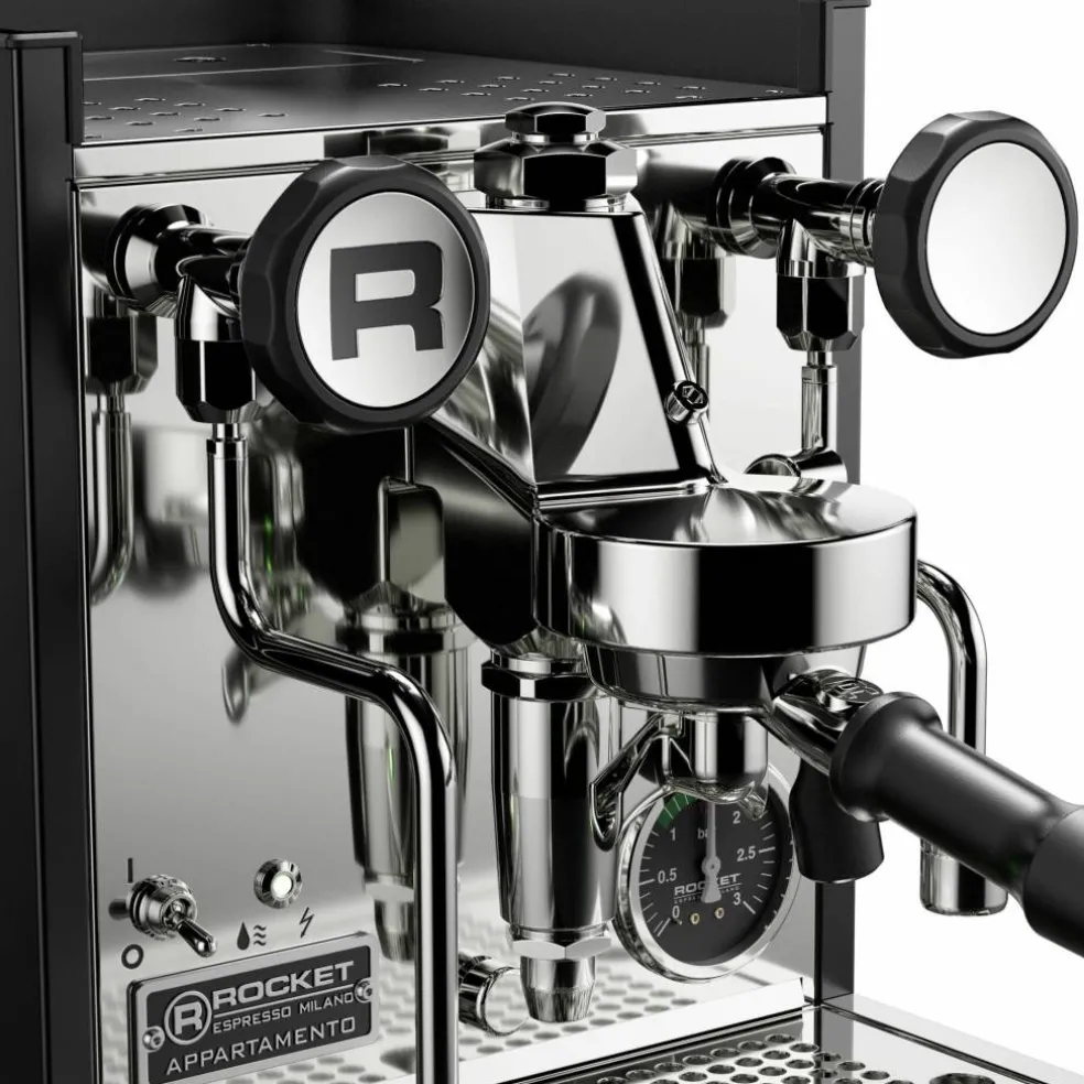 Appartamento TCA espressomaskin, svart