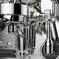 Appartamento TCA espressomaskin, svart/koppar