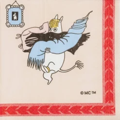 Arabia Mumin Redo för semester pappersservett 33 cm