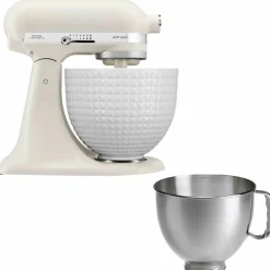 Artisan KSM156CXEPL Köksassistent 4,7 liter, white on white + Rostfri skål