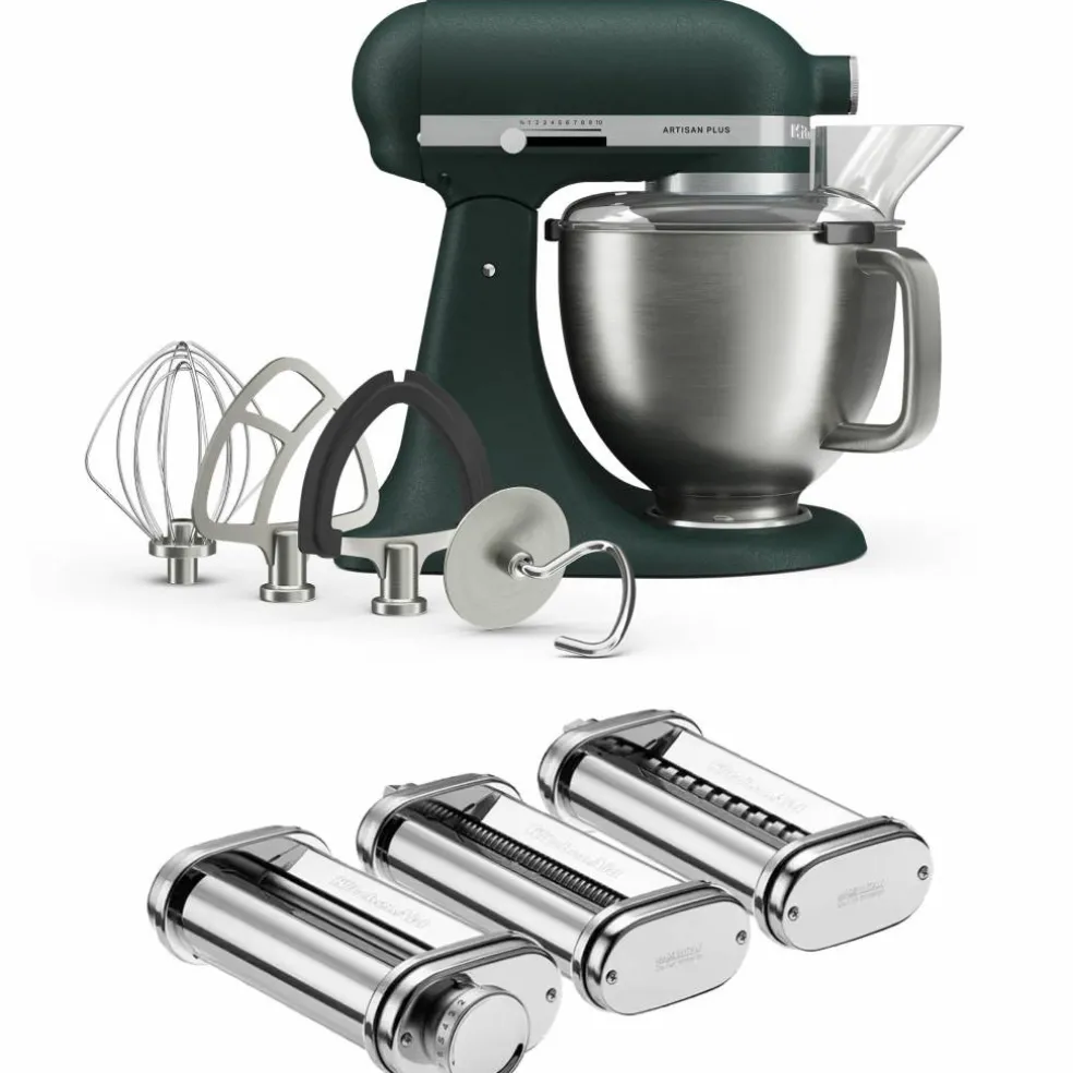 Artisan Plus köksmaskin 4,7 liter med pastaset, iron ore