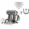 Artisan Plus köksmaskin med glasstillbehör, cast iron black