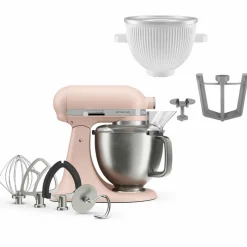 Artisan Plus köksmaskin med glasstillbehör, porcelain white