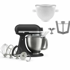 Artisan Plus köksmaskin med glasstillbehör, porcelain white