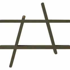 A-shelf medium 52x46 cm, olivgrön