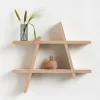 A-shelf 52 x 9 x 46 cm Medium Oak