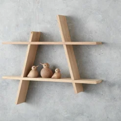 A-shelf 52 x 9 x 46 cm Medium Oak