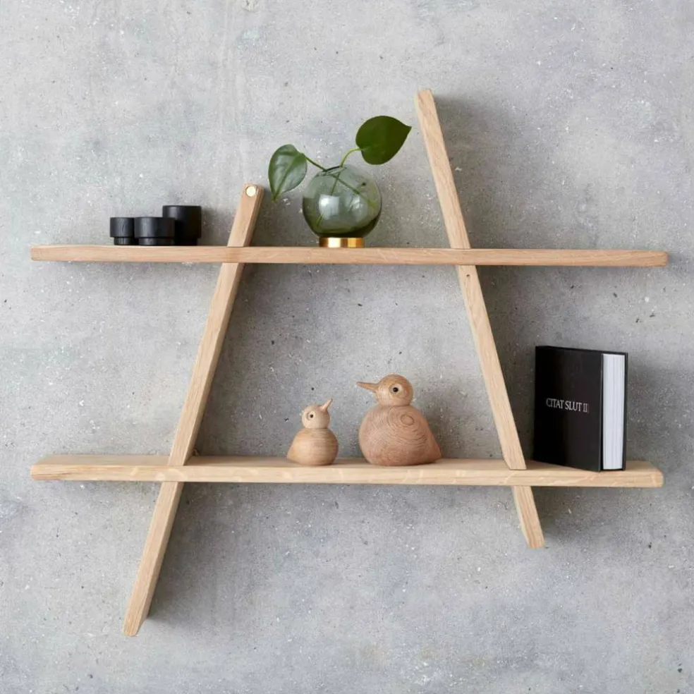 A-shelf 52 x 9 x 46 cm Medium Oak
