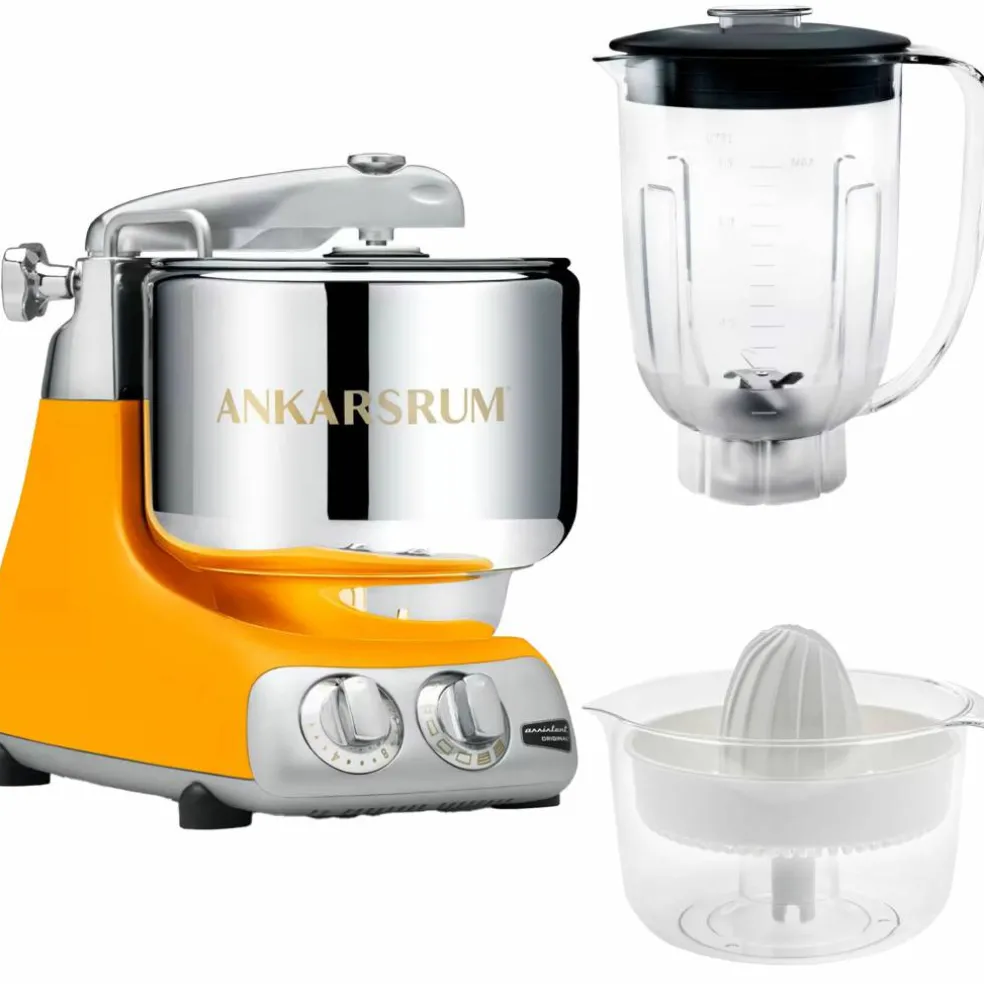 Assistent AKM6230 + mixerkanna & citruspress, coral crush