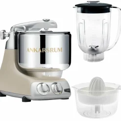 Assistent AKM6230 + mixerkanna & citruspress, coral crush
