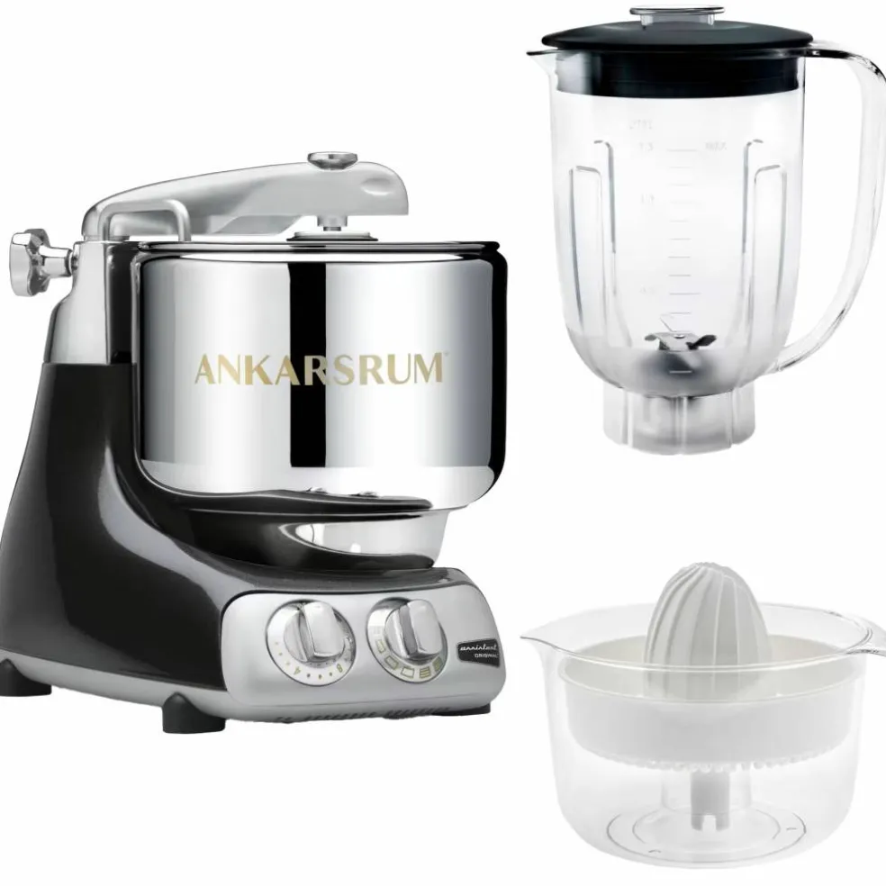 Assistent AKM6230 + mixerkanna & citruspress, mineral white